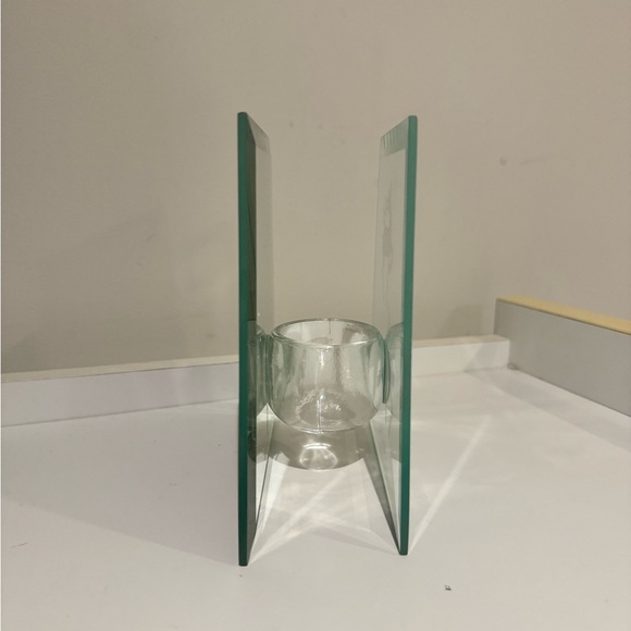 Glass Candle Holder - Christmas Reindeer - Picture 4 of 4